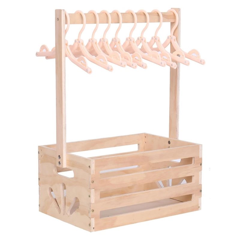 Baby Products Gift Baskets - A25F-Wooden Baby Shower Gift Basket Closet