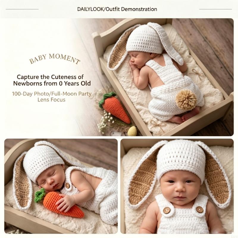 Baby Products Expo - Crochet Knitted Newborn Photography Props Clothes