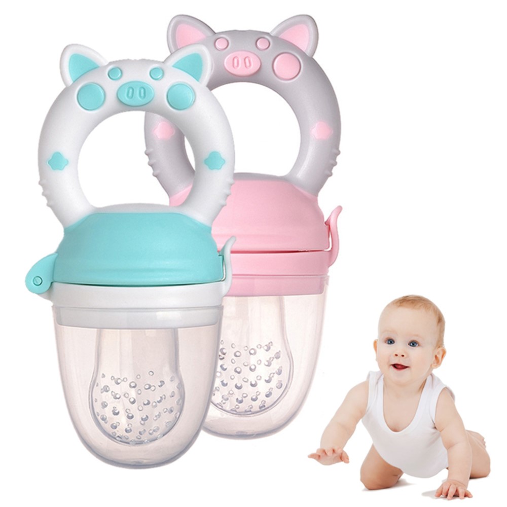 Baby Products Useful - Silicone Fresh Food Nibbler Baby Feeder