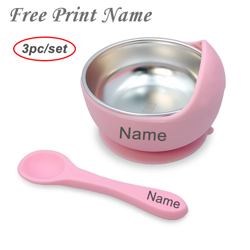 3Pcs Set Baby Feeding Bowl Wit - Baby Products Useful 评论和价格