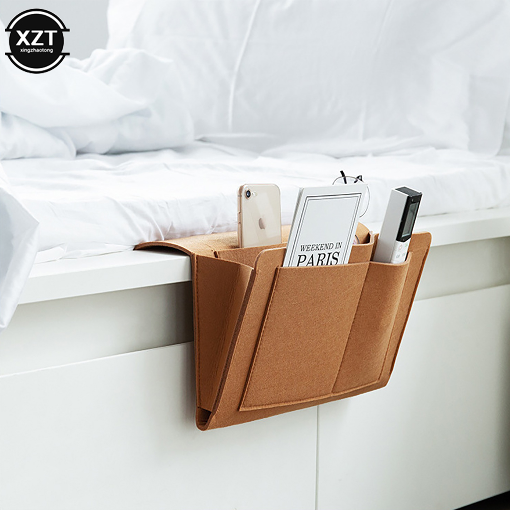 1pc Felt Bedside Storage Organ - Baby Products Storage Box 评论和价格