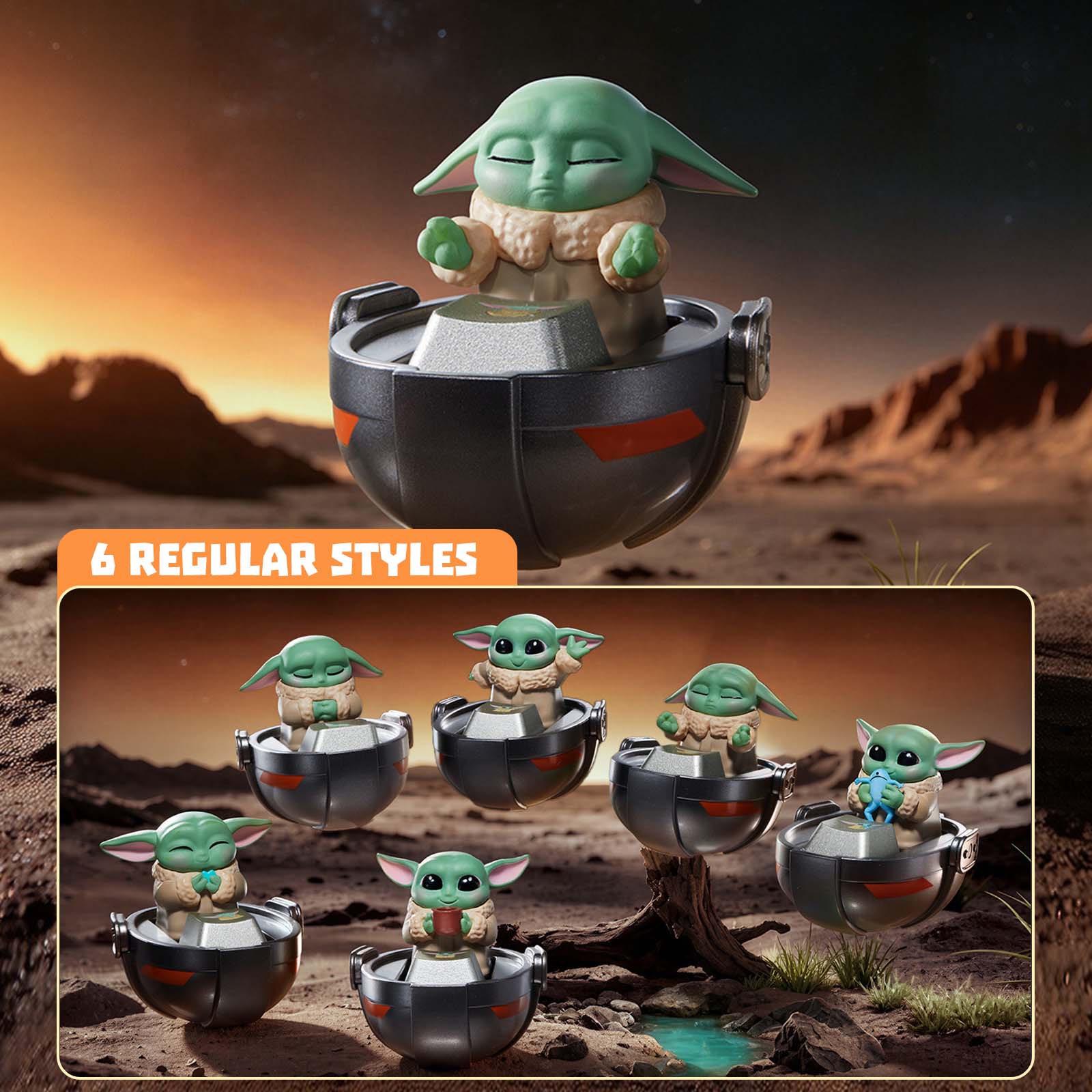 Star Wars Grogu Keycap Blind B - Baby Products Miniso 评论和价格