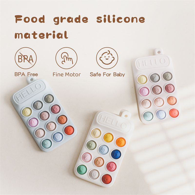 Baby Silicone Cell Phone Teeth - Baby Products Clicks 评论和价格