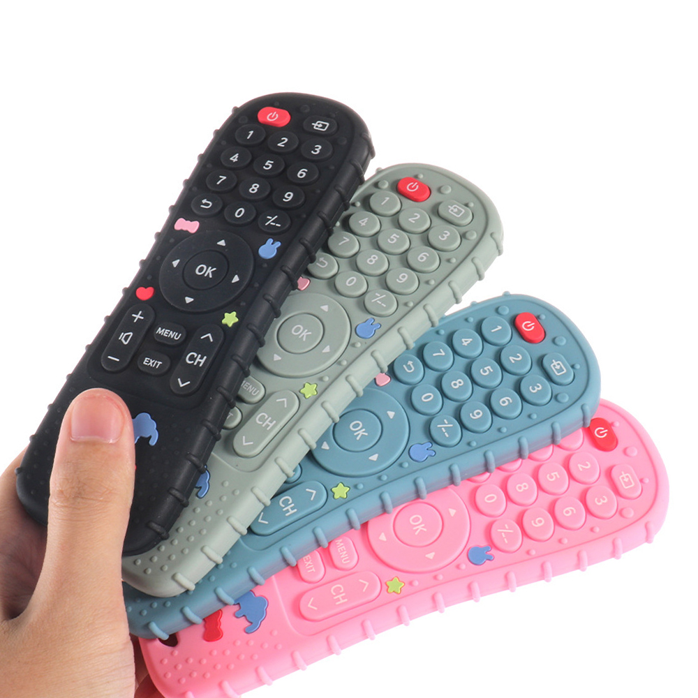 1PC Silicone Baby Toys TV Remo - Baby Products Expo 评论和价格