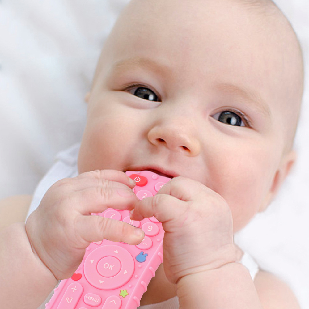 1PC Silicone Baby Toys TV Remo - Baby Products Expo 评论和价格